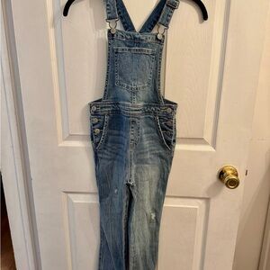 Blue Denim Little Girls Cat & Jack Overalls